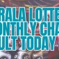 Kerala Lottery Monthly Chart result today live FI